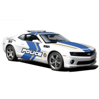 Maisto Chevrolet Camaro SS RS 2010 Policie, Bílé 1:24