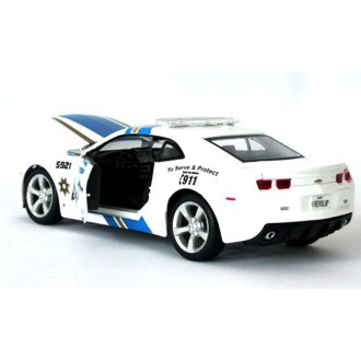 Maisto Chevrolet Camaro SS RS 2010 Policie, Bílé 1:24