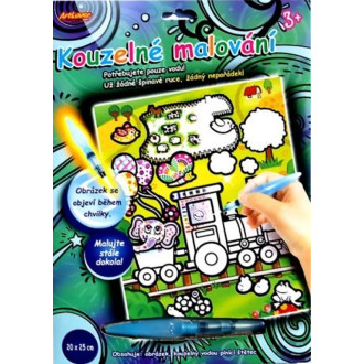 Aqua Doodle - Kouzelné malování vodou Mašinka