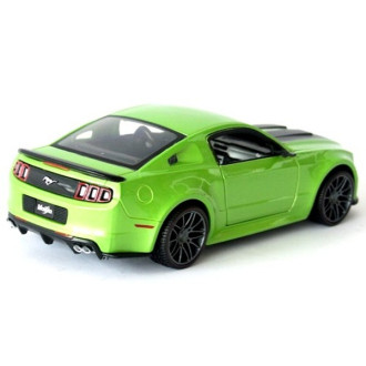 Maisto Ford Mustang Street Racer 2014, matná zelená, 1:24