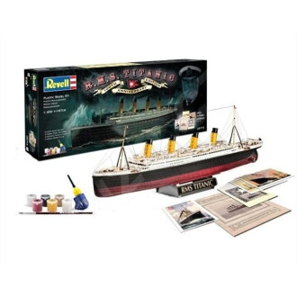 Revell Dárkový set stavebnice 05715 - R.M.S. Titanic