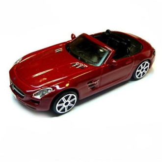 Bburago Mercedes Benz SLS AMG Roadster, Červený 1:43