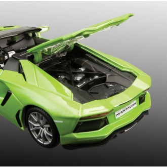 Maisto Kit Lamborghini Aventador Roadster, metal zelená 1:24