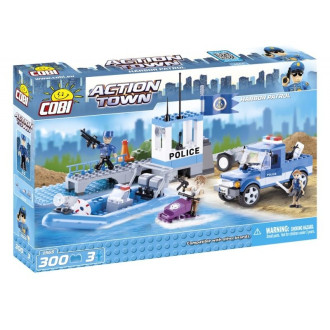 Cobi 1565 ACTION TOWN Říční policie, 300 kostek