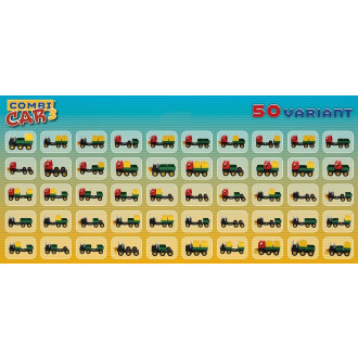Vista Combi Car 3 - Skládací autíčko