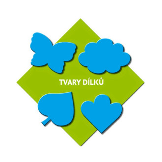 Dino deskové puzzle s tvary Princezny a mazlíčci