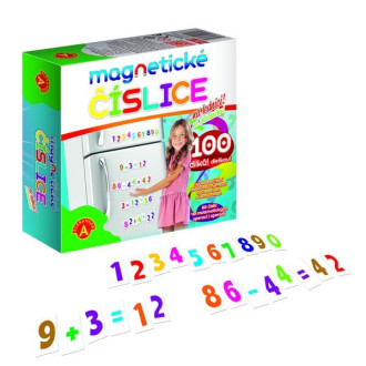 Magnetické číslice a znaky 100 ks
