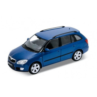 Welly Škoda Fabia Combi Modrá (2009) 1:24