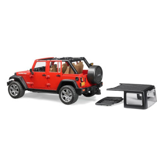 Bruder 2525 Jeep Wrangler Unlimited Rubicon červený