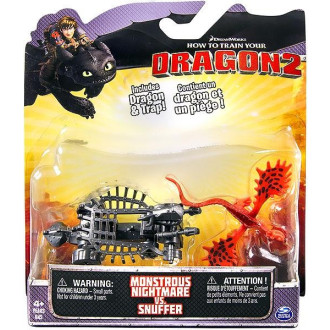 Spin Master Monstrous Nightmare vs. Snuffer
