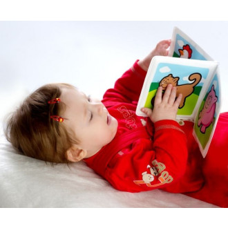 Teddies Knížka pískací měkká Moje první zvířátka