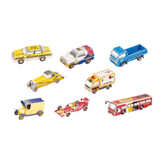 3D puzzle, Sada autíček