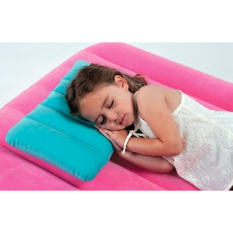 Nafukovací polštářek Intex KIDZ Zelený, 43 x 28 x 9 cm