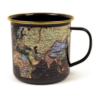 Gift Republic Plecháček s mapou světa, Tmavý
