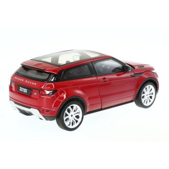 Welly Land Rover 2011 Evoque Červený 1:24