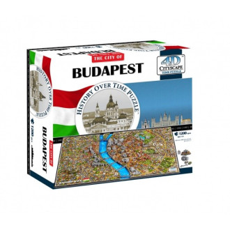 4D City Puzzle Budapešť