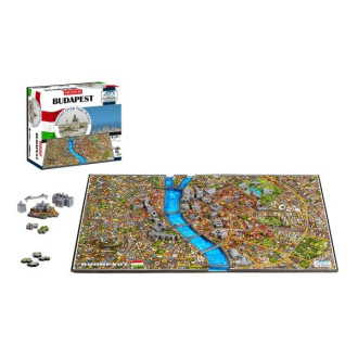 4D City Puzzle Budapešť