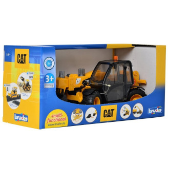 Bruder 2141 Nakladač CAT s výsuvným ramenem kolový