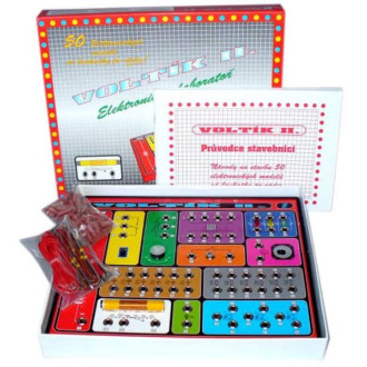 Voltík II. elektronická stavebnice na baterie