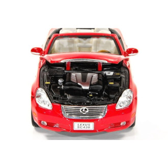 Welly Lexus SC430 červený 1:24