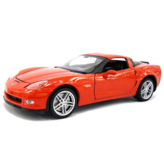 Welly Chevrolet Corvette Z06 (2007) červená 1:24