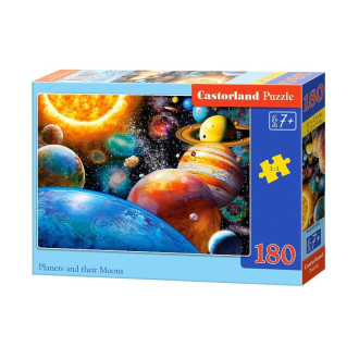 Castorland puzzle 180 dílků - Planetky