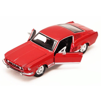 Welly Ford Mustang 1967 GT, Červený 1:24