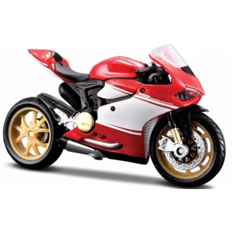 Maisto Ducati 1199 Superleggera, červená, 1:18