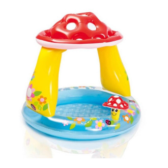 INTEX 57114 Dětský bazének muchomůrka 85x85x23 cm
