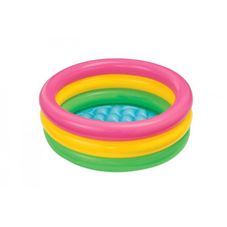 INTEX Kulatý dětský bazén Soft Dno 86x25 cm