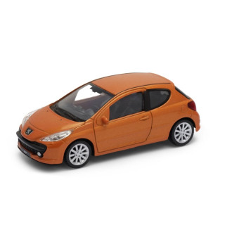 Welly Peugeot 207, Oranžový 1:34-39