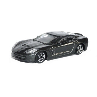 Bburago Corvette Stingray (2014) šedá 1:43