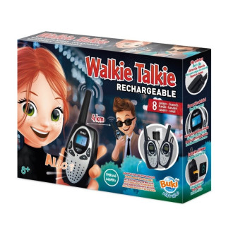 BUKI Vysílačky Walkie Talkie 4km - dobíjecí baterie