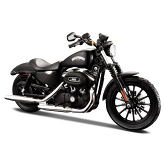 Maisto Harley Davidson Sportster Iron 883 (2014), matně černá, blister box, 1:18