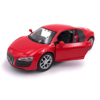 Welly Audi R8 V10 Coupé, červená 1:34-39
