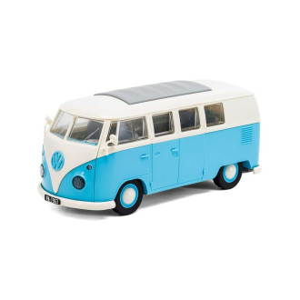 Airfix Quick Bulid J6024 Volkswagen Camper Van, Modrý