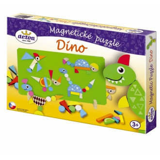 Detoa Magnetické puzzle Dinosauři