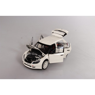 Abrex Škoda Fabia II FL S2000 (2010) Bílá 1:18