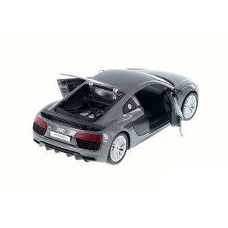 Maisto Audi R8 V10 plus, černá matná 1:24