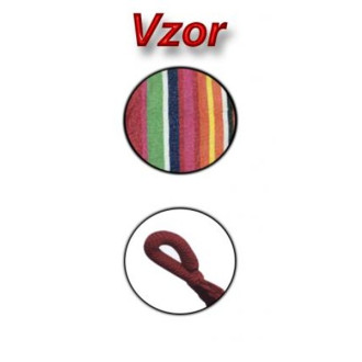 Houpací síť bez výztuhy 200x85 cm, Pruhy 120 kg