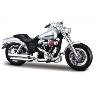 Maisto Harley Davidson FXDFSE CVO Fat Bob (2009) Silver 1:18
