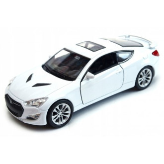 Welly Hyundai Genesis II Coupe, bílé 1:34-39