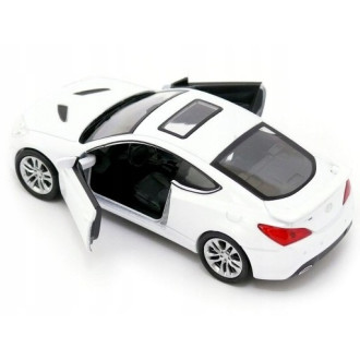 Welly Hyundai Genesis II Coupe, bílé 1:34-39