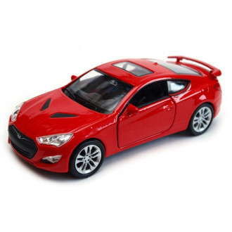 Welly Hyundai Genesis II Coupe, červené 1:34-39