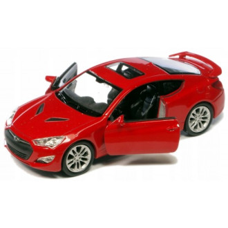 Welly Hyundai Genesis II Coupe, červené 1:34-39