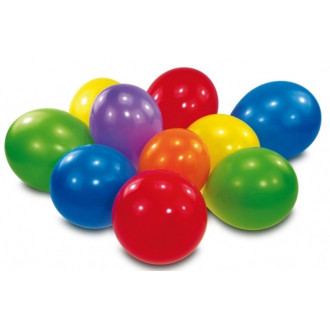 Nafukovací balonky pastelové vel. 8, 100 ks