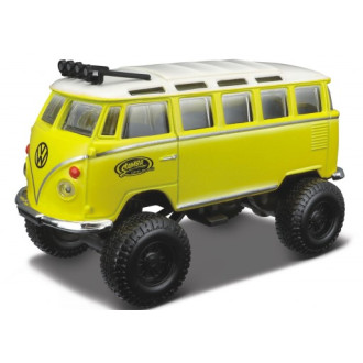 Maisto Volkswagen Van Samba 4x4 Rebels, Žlutý 1:40