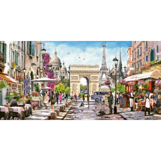 Castorland puzzle 4000 dílků - Pamětihodnosti Paříže