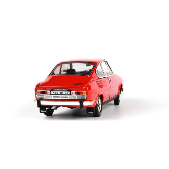 Abrex Škoda 110R Coupé (1980) Červená Závodní 1:18