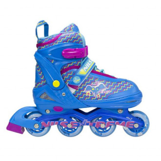 Nils Extreme NJ 4613 A roztahovací kolečkové brusle vel.M (34-37) modré